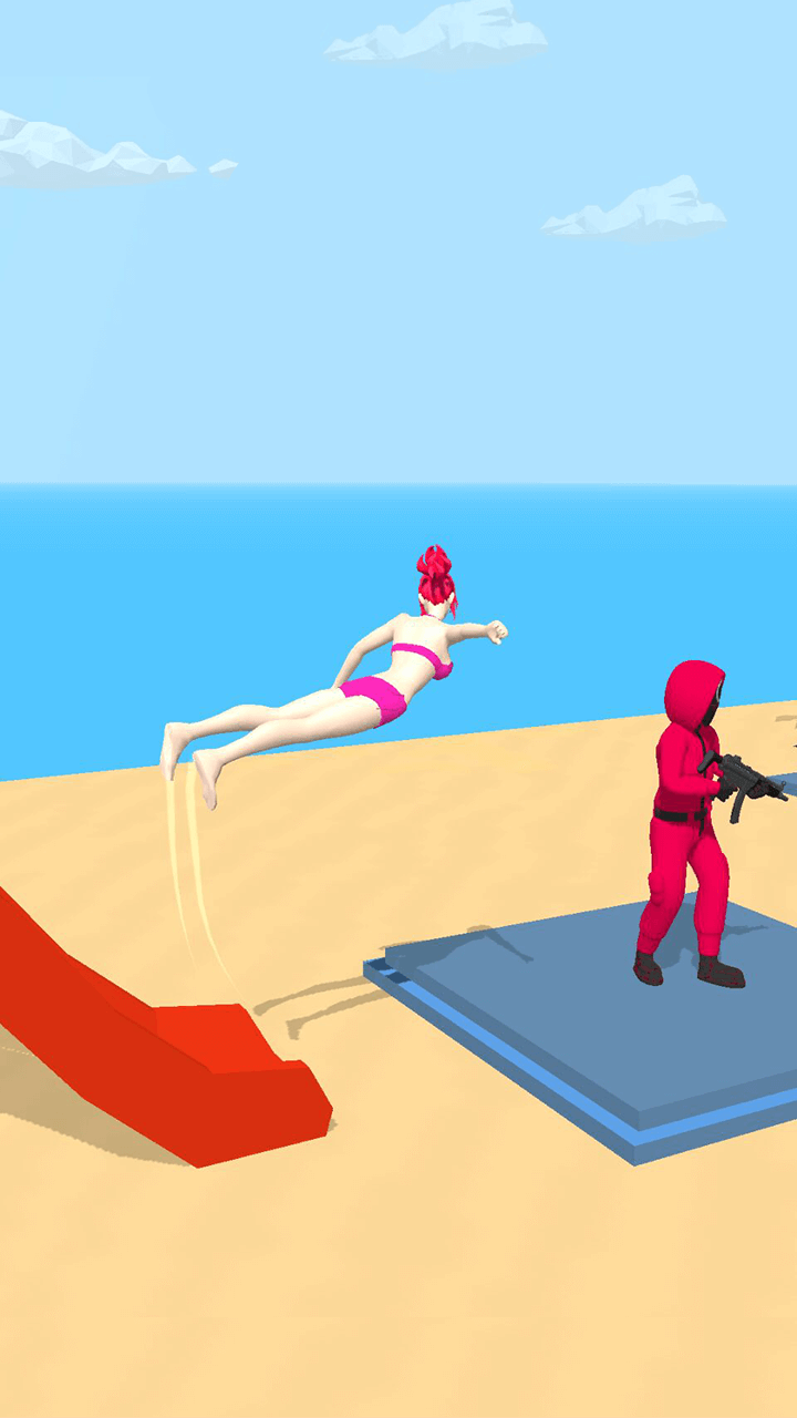 Capture d'écran du gameplay de Jump Girl 6
