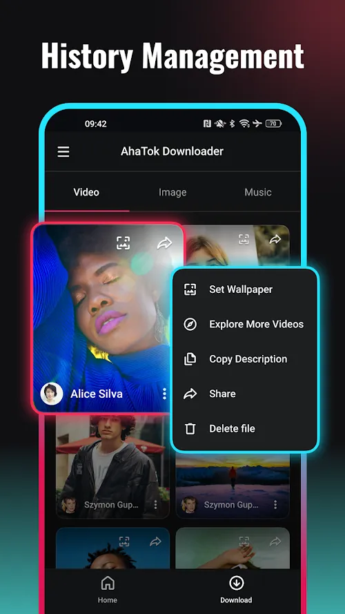 AhaTok Downloader screenshot 6