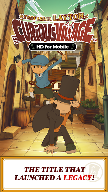 Capture d'écran du gameplay de Layton: Curious Village in HD 2