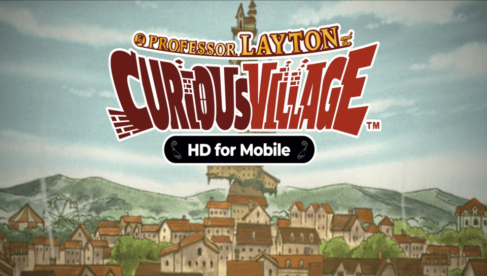 Capture d'écran du gameplay de Layton: Curious Village in HD 1