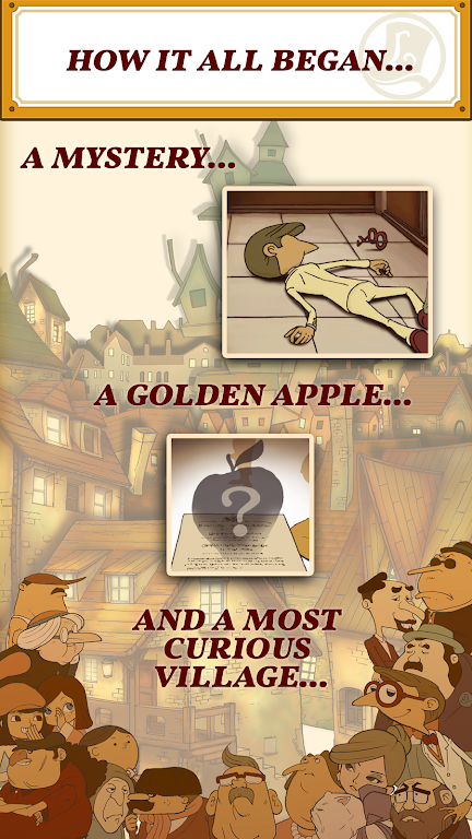 Capture d'écran du gameplay de Layton: Curious Village in HD 6