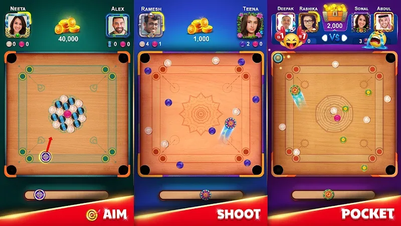 Carrom King in-game preview 2