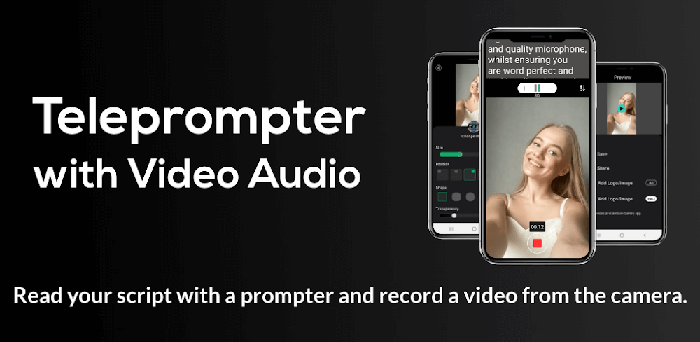 Teleprompter screenshot 1