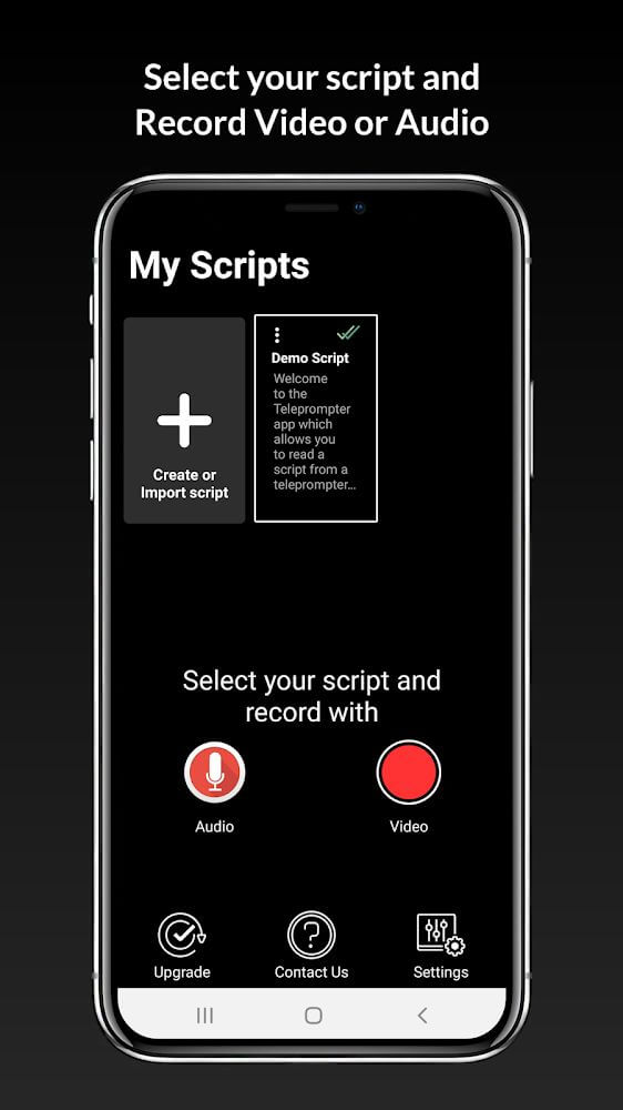 Teleprompter screenshot 5
