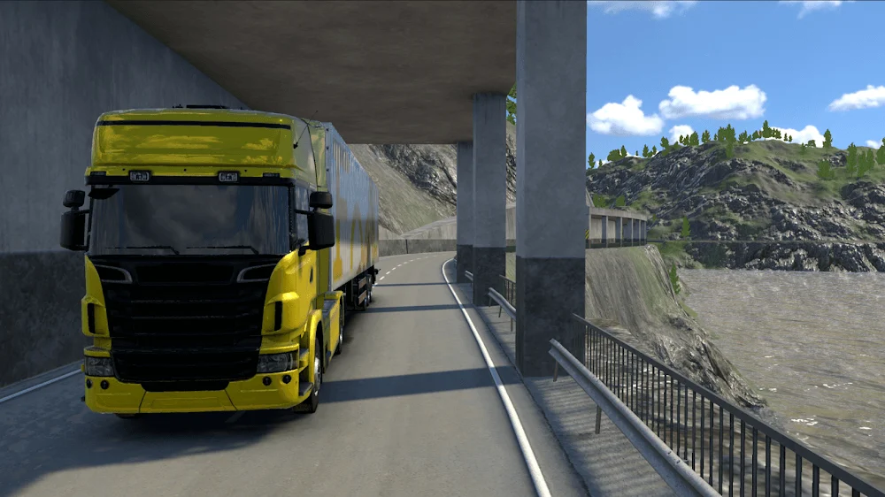 Truck Simulator: The Alps gameplay screenshot 3