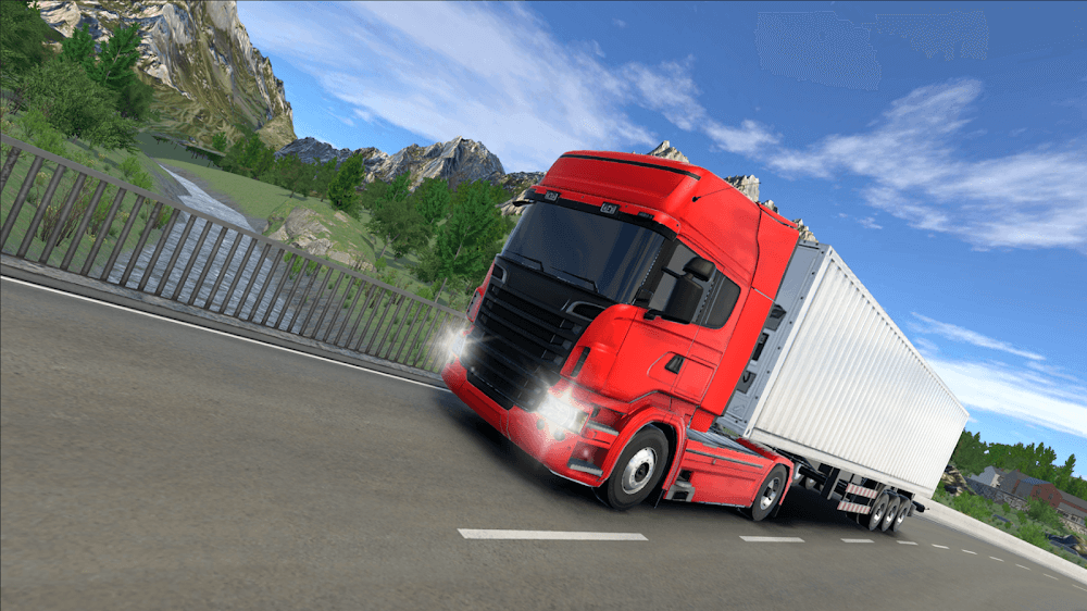 Truck Simulator: The Alps gameplay screenshot 5