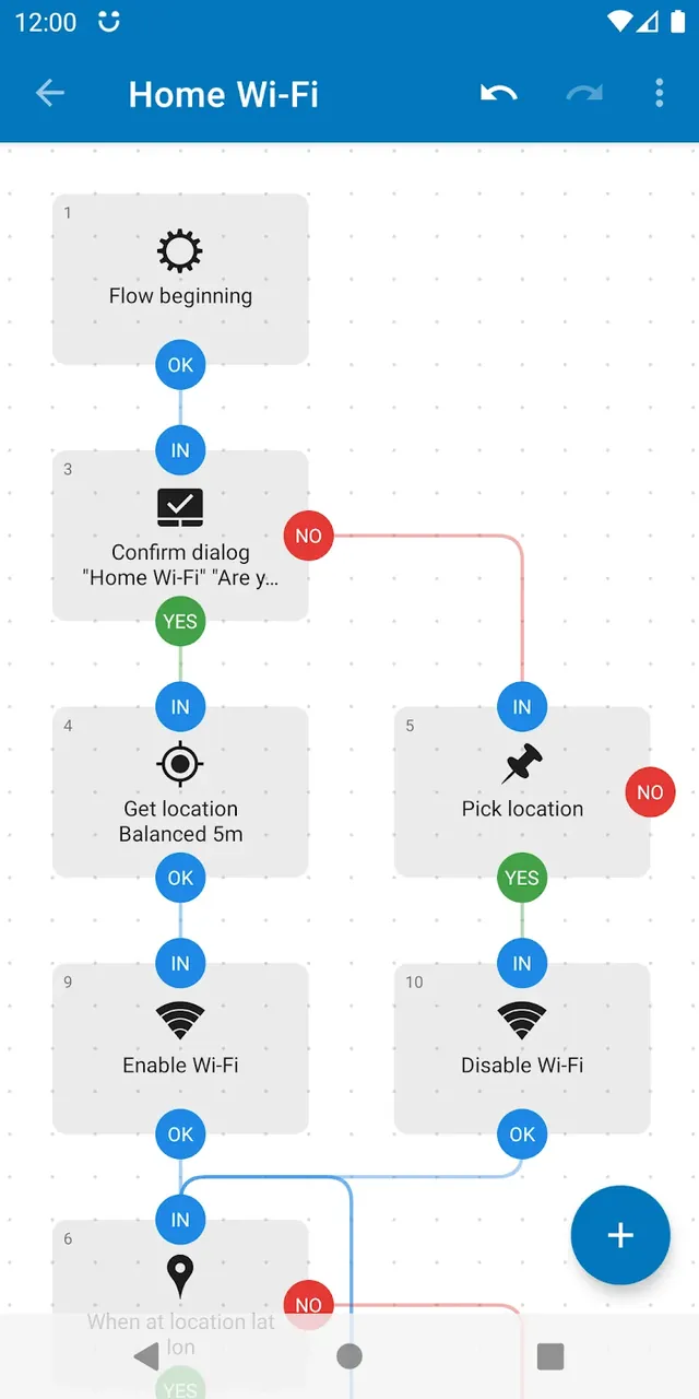 Automate app screenshot 2