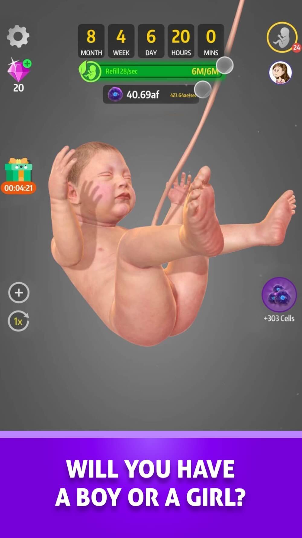 Idle 9 Months gameplay screenshot 6