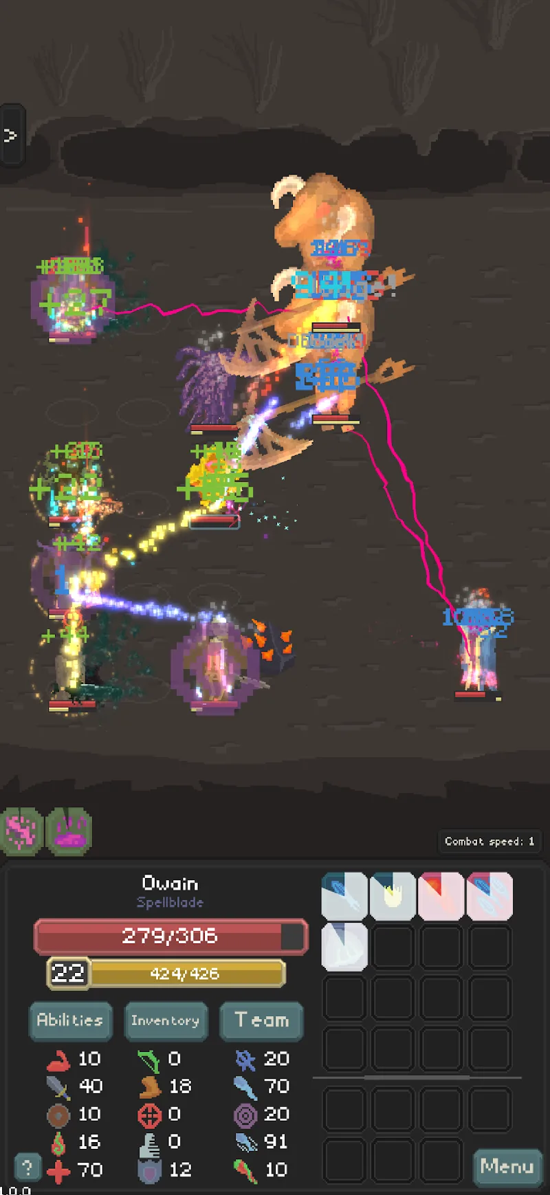 Capture d'écran de gameplay Doomfields 2