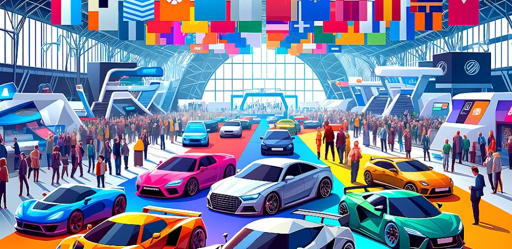 Idle Car Show Master - Tycoon screenshot 1