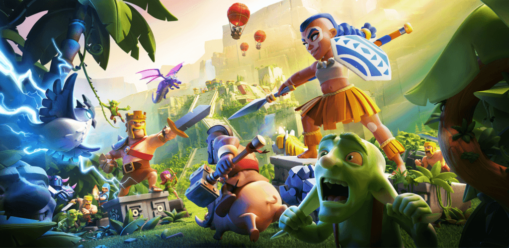 Captura de pantalla del juego de Clash of Clans 1