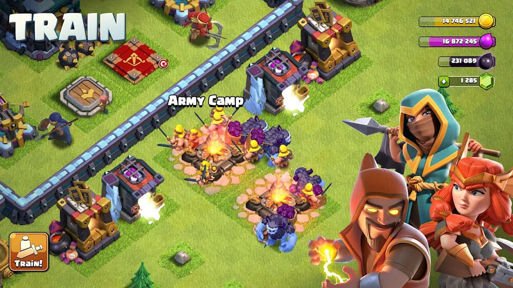 Captura de pantalla del juego de Clash of Clans 6