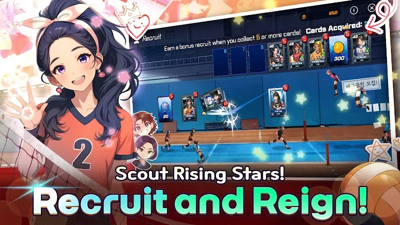 Volley Girls: Volleyball SPIKE in-game screenshot 6