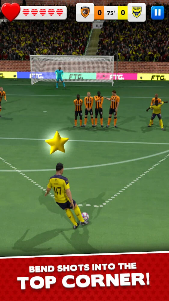 Capture d'écran du gameplay de Score! Hero 3