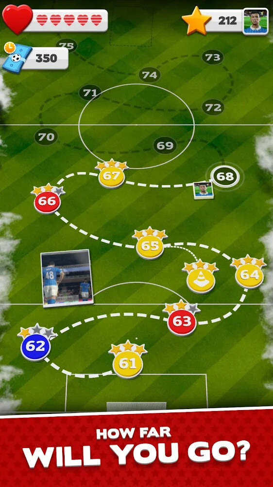 Capture d'écran du gameplay de Score! Hero 4