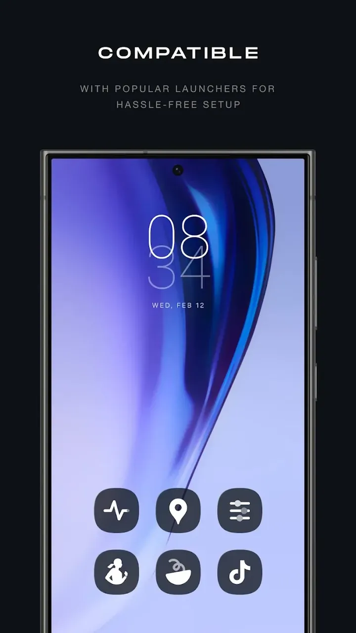 Glassify Dark Icon Pack screenshot 6
