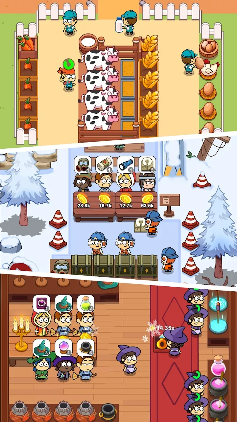 Capture d'écran de gameplay Idle Food Bar 6