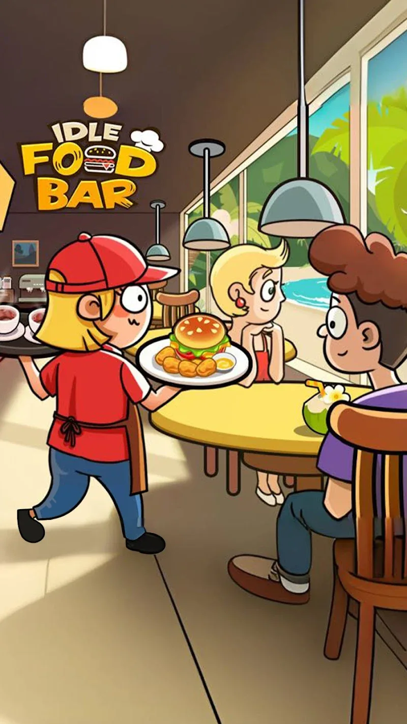 Capture d'écran de gameplay Idle Food Bar 2