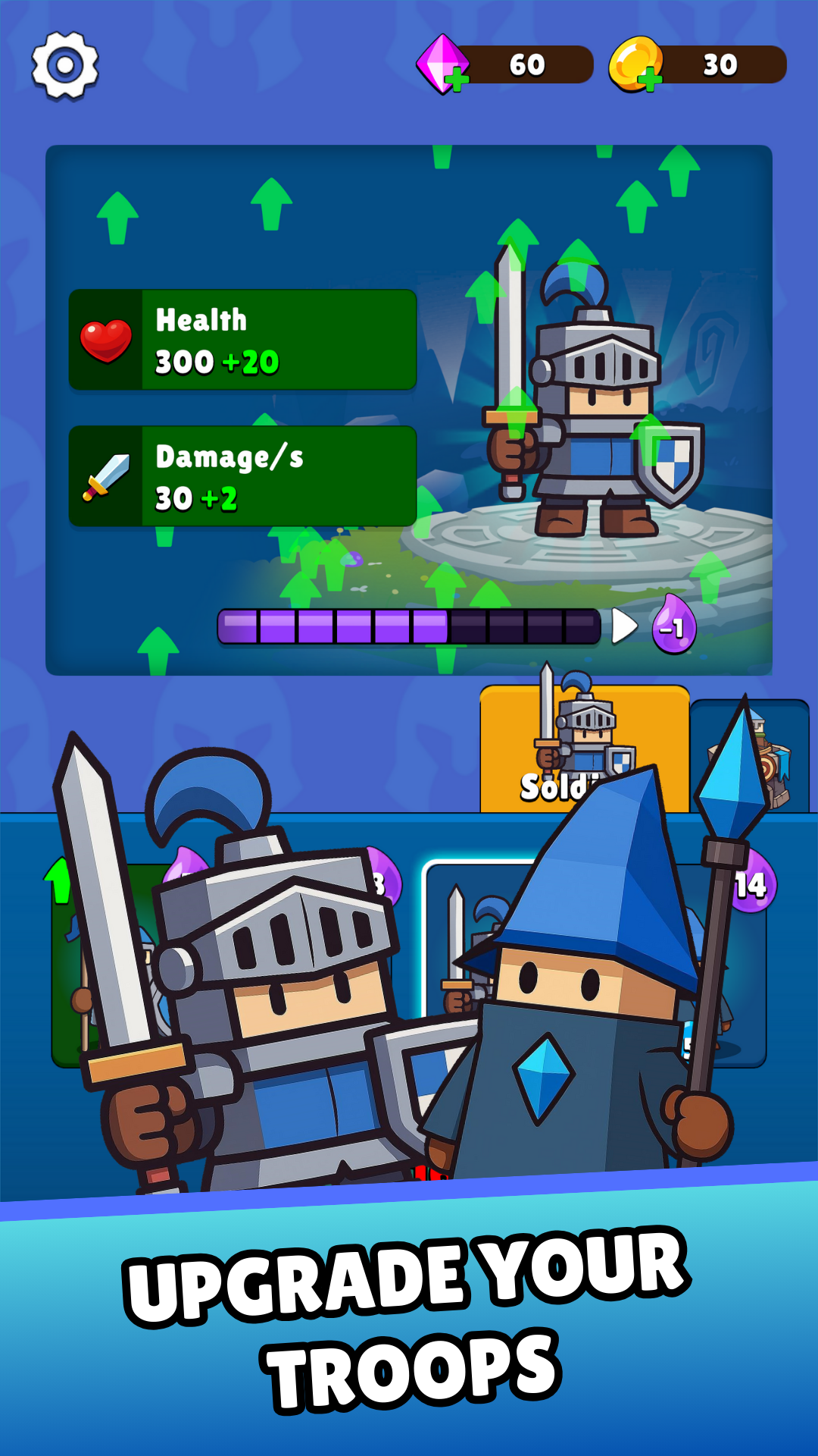 Capture d'écran du gameplay de Fortura 3