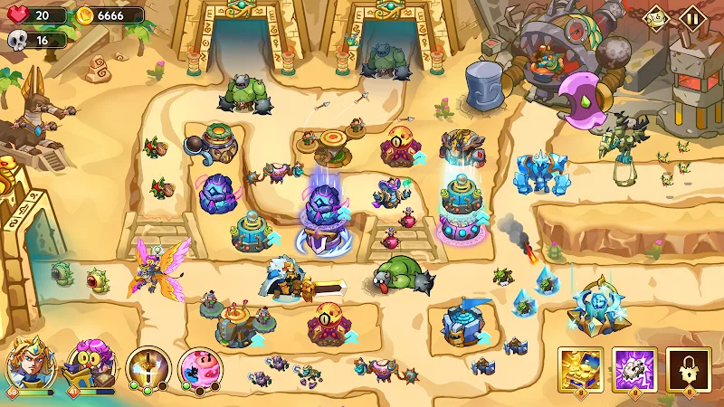 King of Defense 5: TD Games gameplay screenshot 2