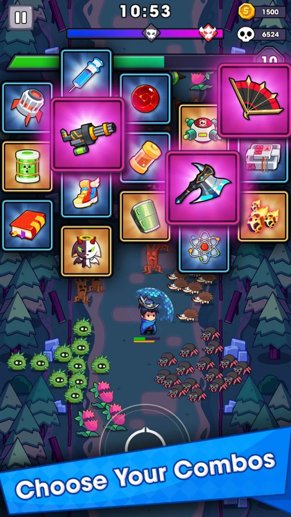 Capture d'écran de gameplay 5 de Hero Survival IO