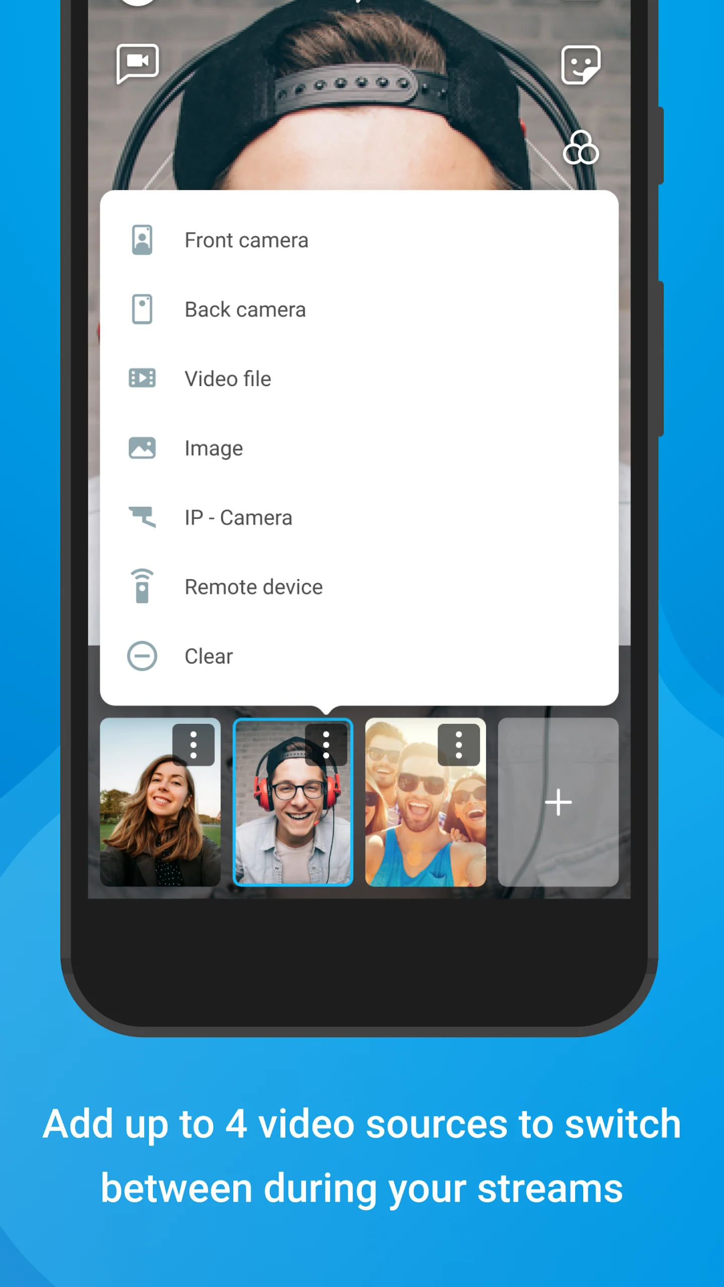 Capture d'écran ManyCam - Easy live streaming 1