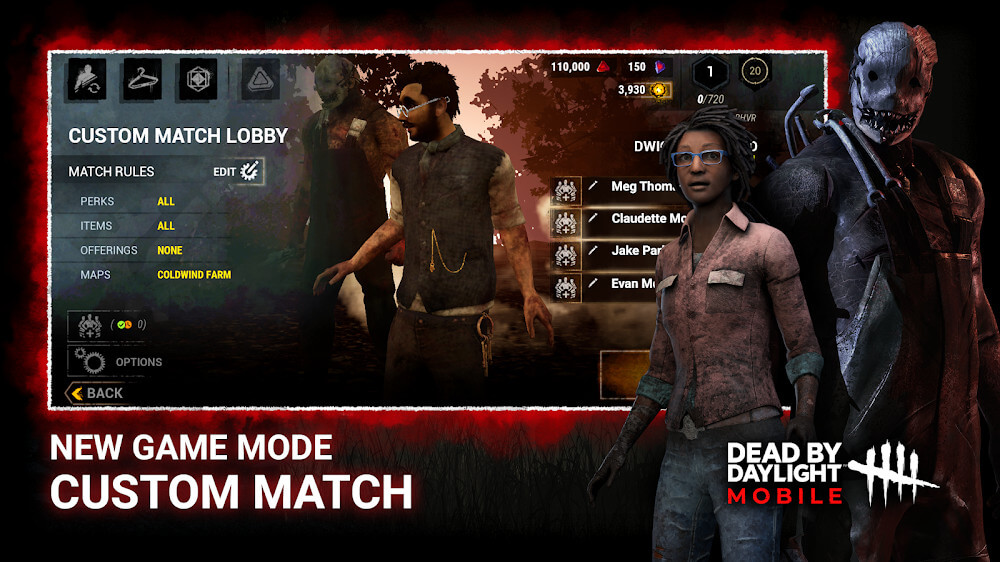 Capture d'écran de gameplay Dead by Daylight Mobile 2