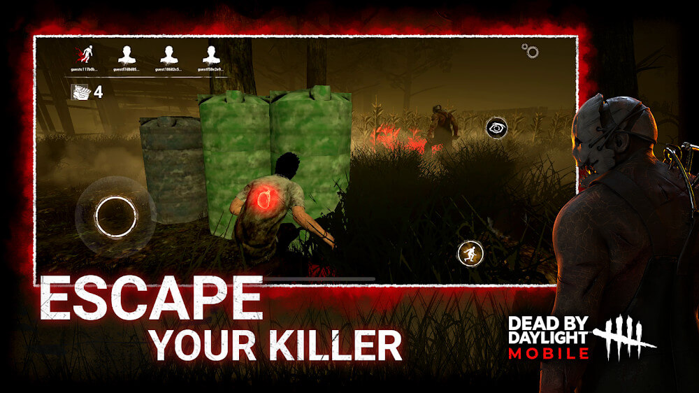 Capture d'écran de gameplay Dead by Daylight Mobile 3