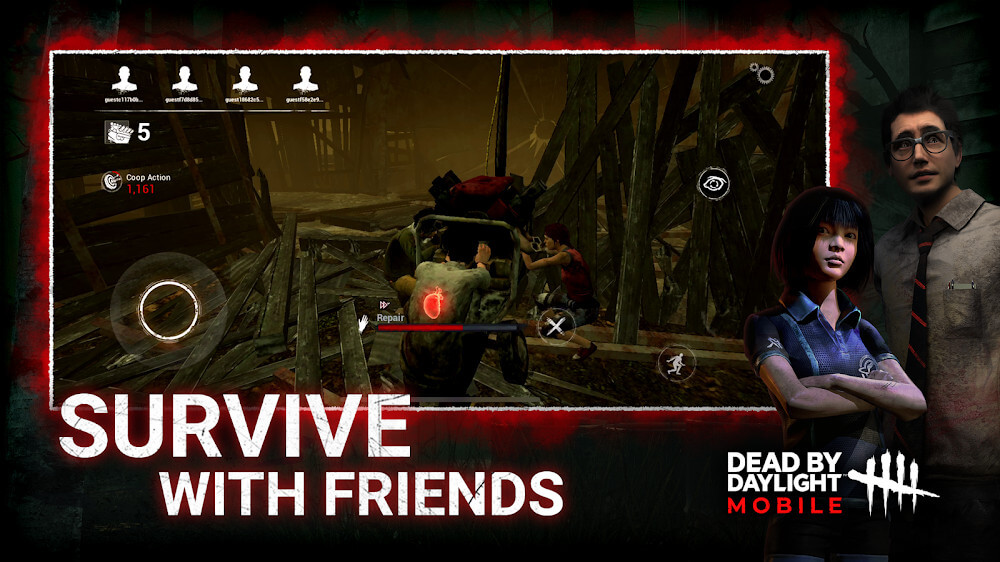 Capture d'écran de gameplay Dead by Daylight Mobile 6
