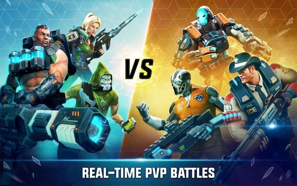 Tangkapan layar Hero Hunters 3