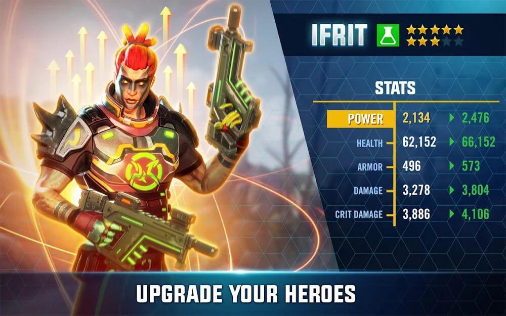 Tangkapan layar Hero Hunters 5