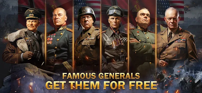 Grand War: WWII Strategy Games captura de pantalla 4