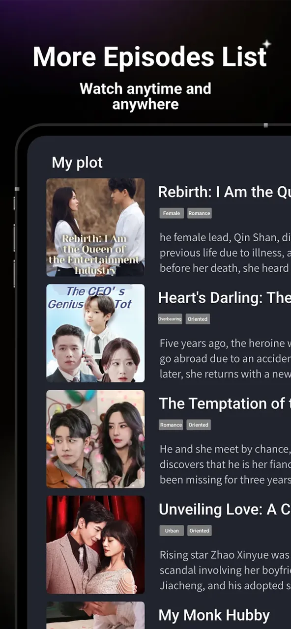 DramaNova app preview 5