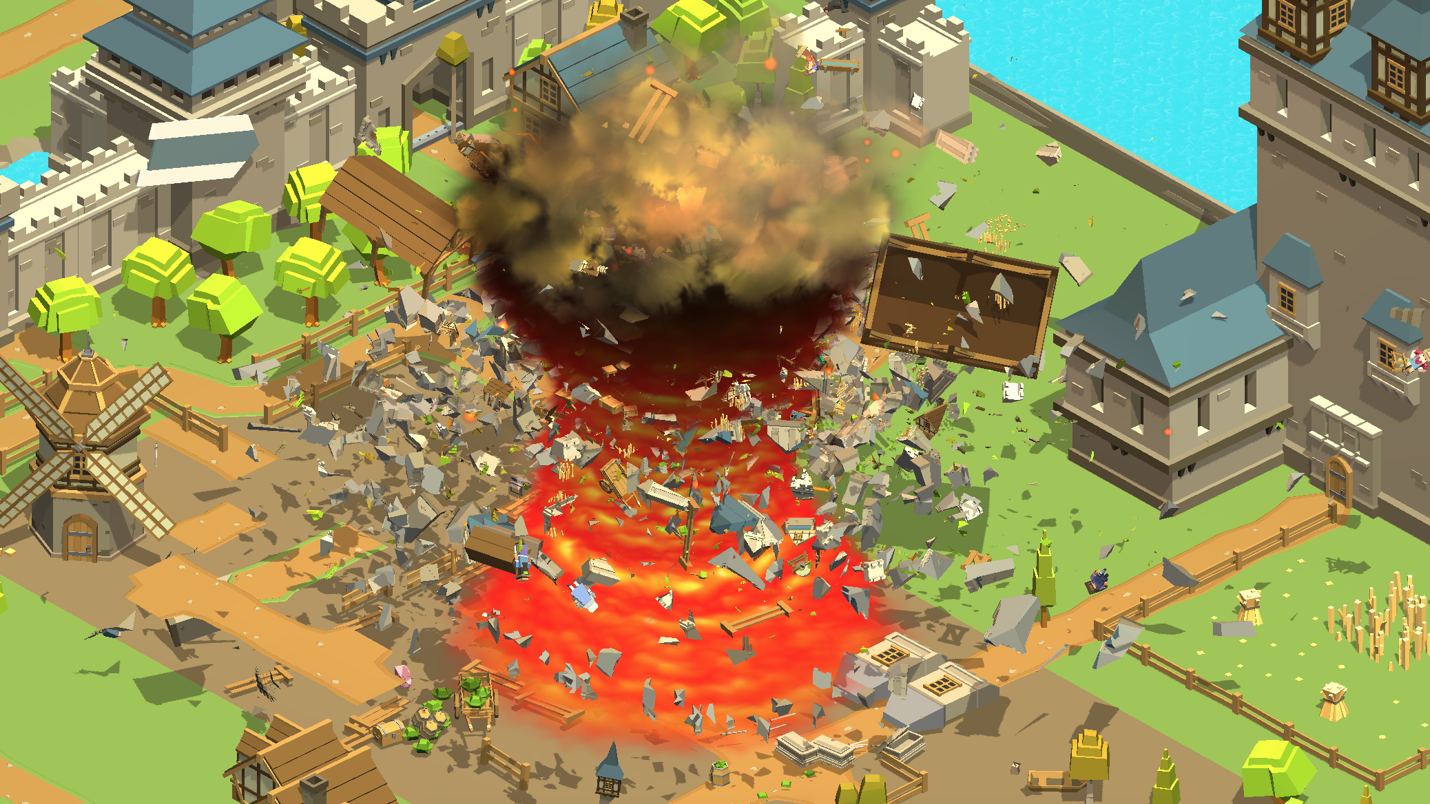 Aperçu du gameplay de Holein Tornado.io eating game 4
