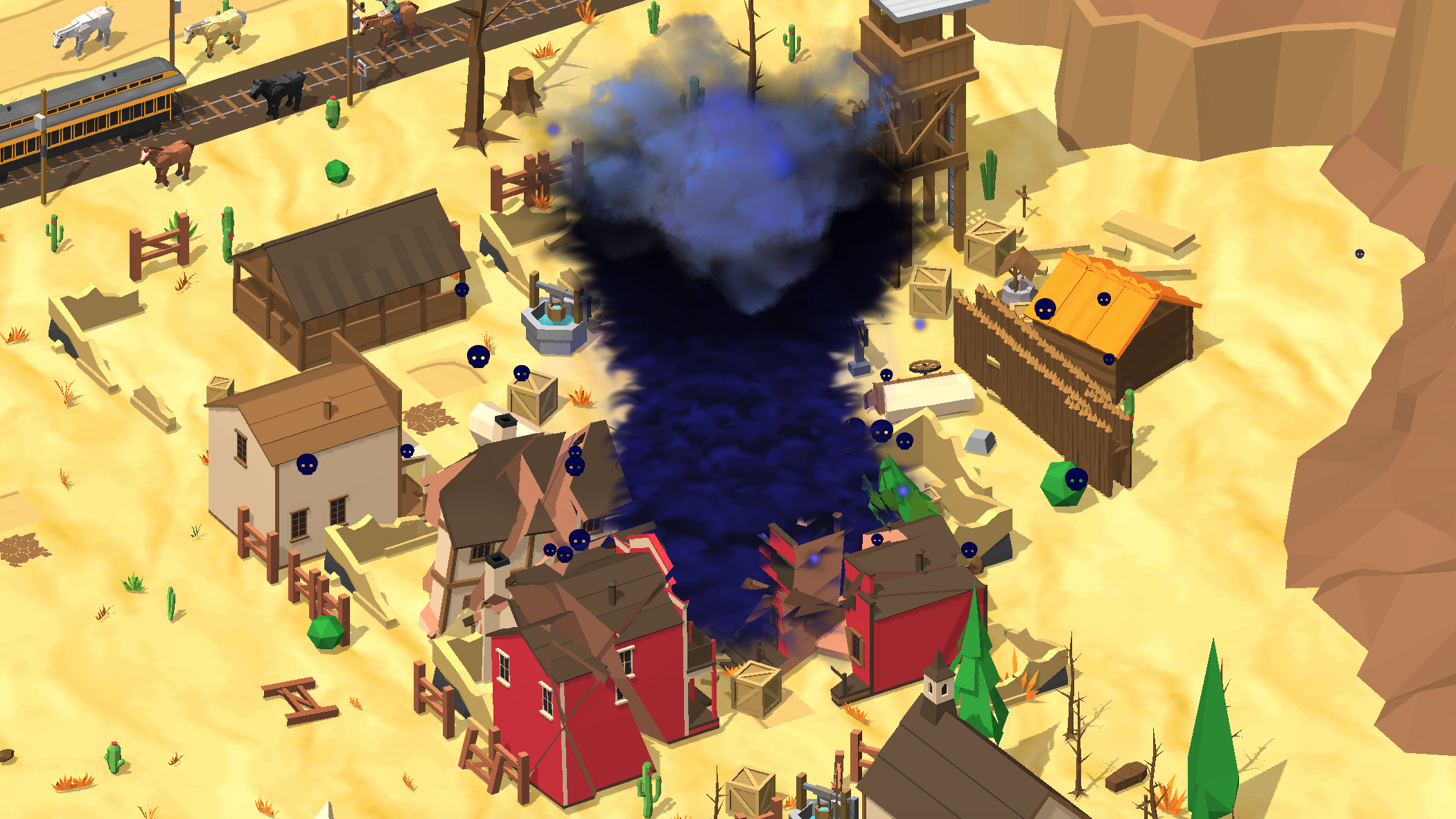 Aperçu du gameplay de Holein Tornado.io eating game 3