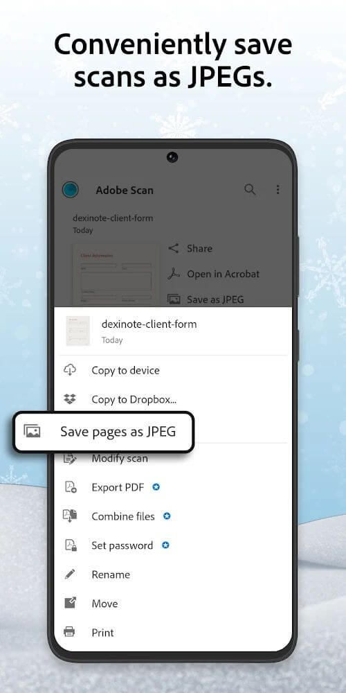 Adobe Scan screenshot 4