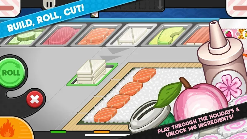 Papa's Sushiria To Go! gameplay screenshot 5