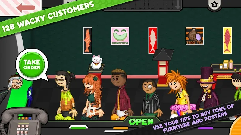 Papa's Sushiria To Go! gameplay screenshot 3