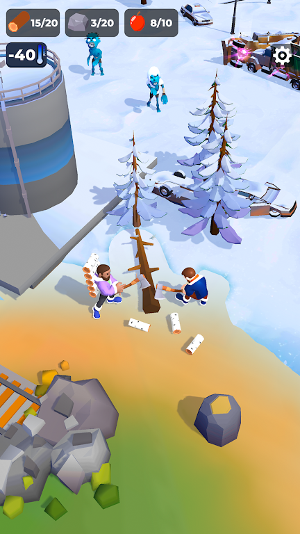 Capture d'écran de Frost Land Survival 7