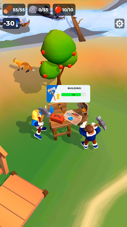 Capture d'écran de Frost Land Survival 3