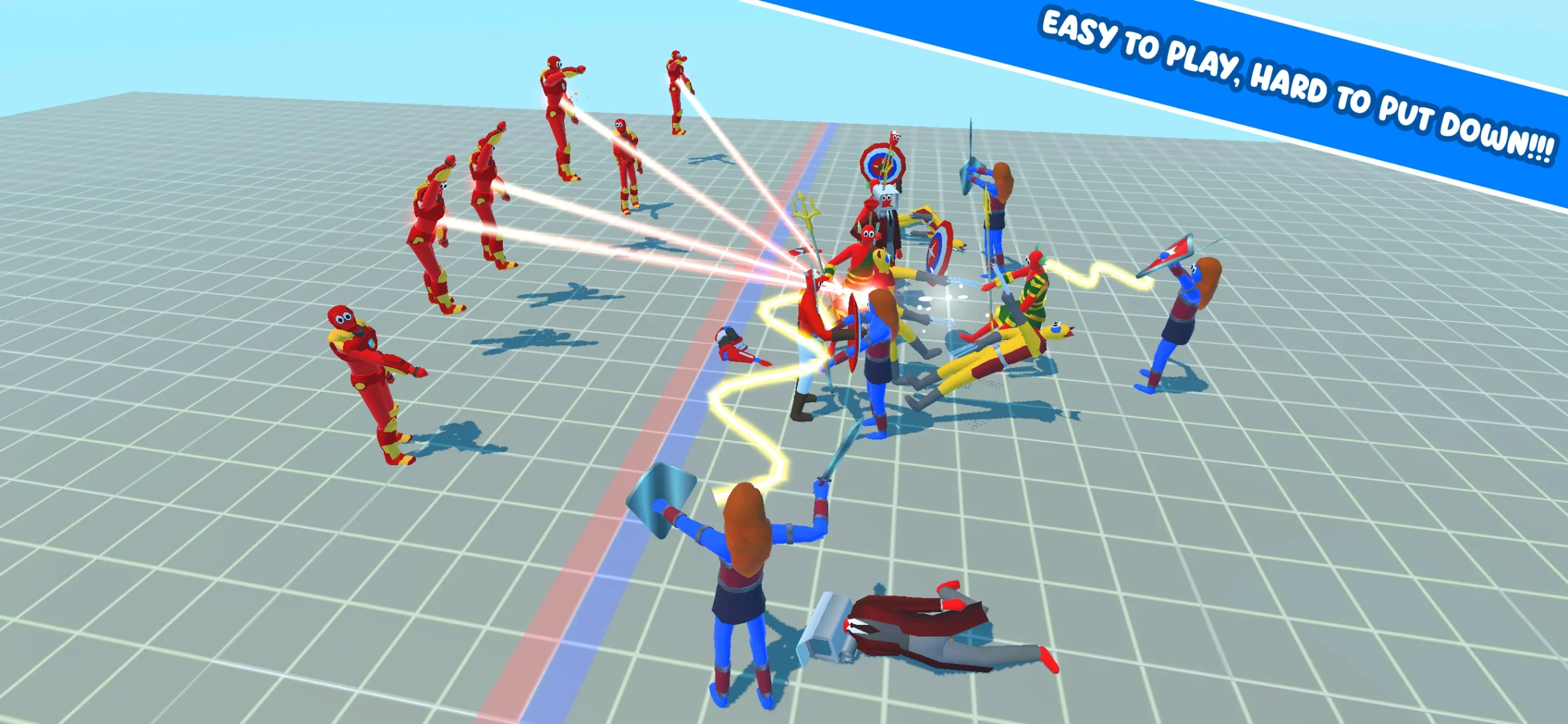 Capture d'écran de gameplay Untitled Sandbox Battle 2