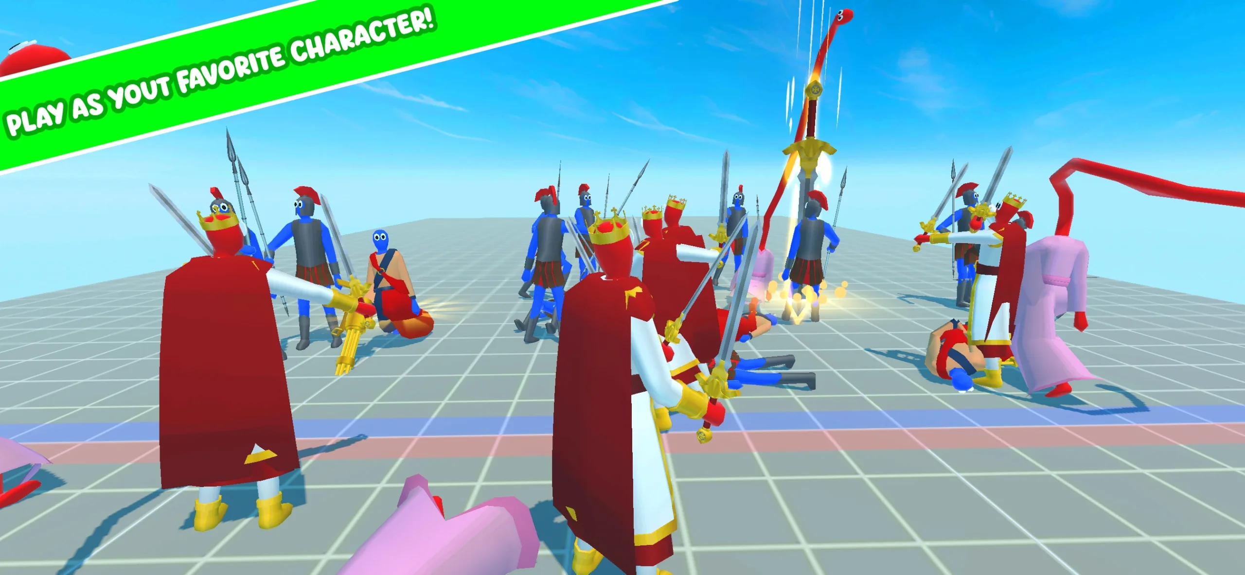 Capture d'écran de gameplay Untitled Sandbox Battle 5