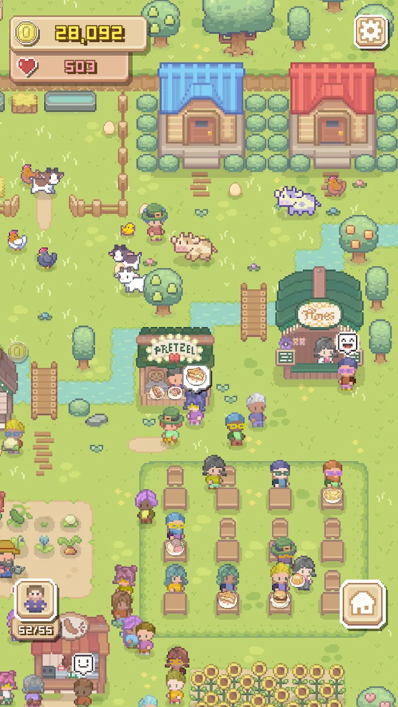 Mini Farmstay: Pixel Farm gameplay screenshot 4