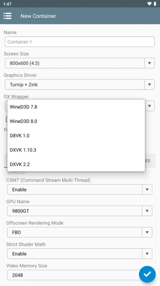 Winlator screenshot preview 3