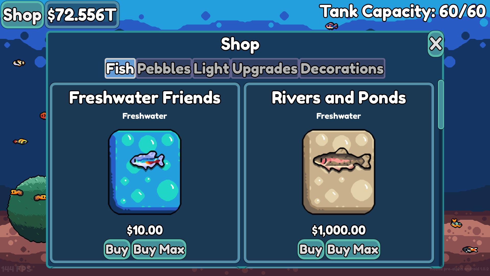 Chillquarium screenshot 1