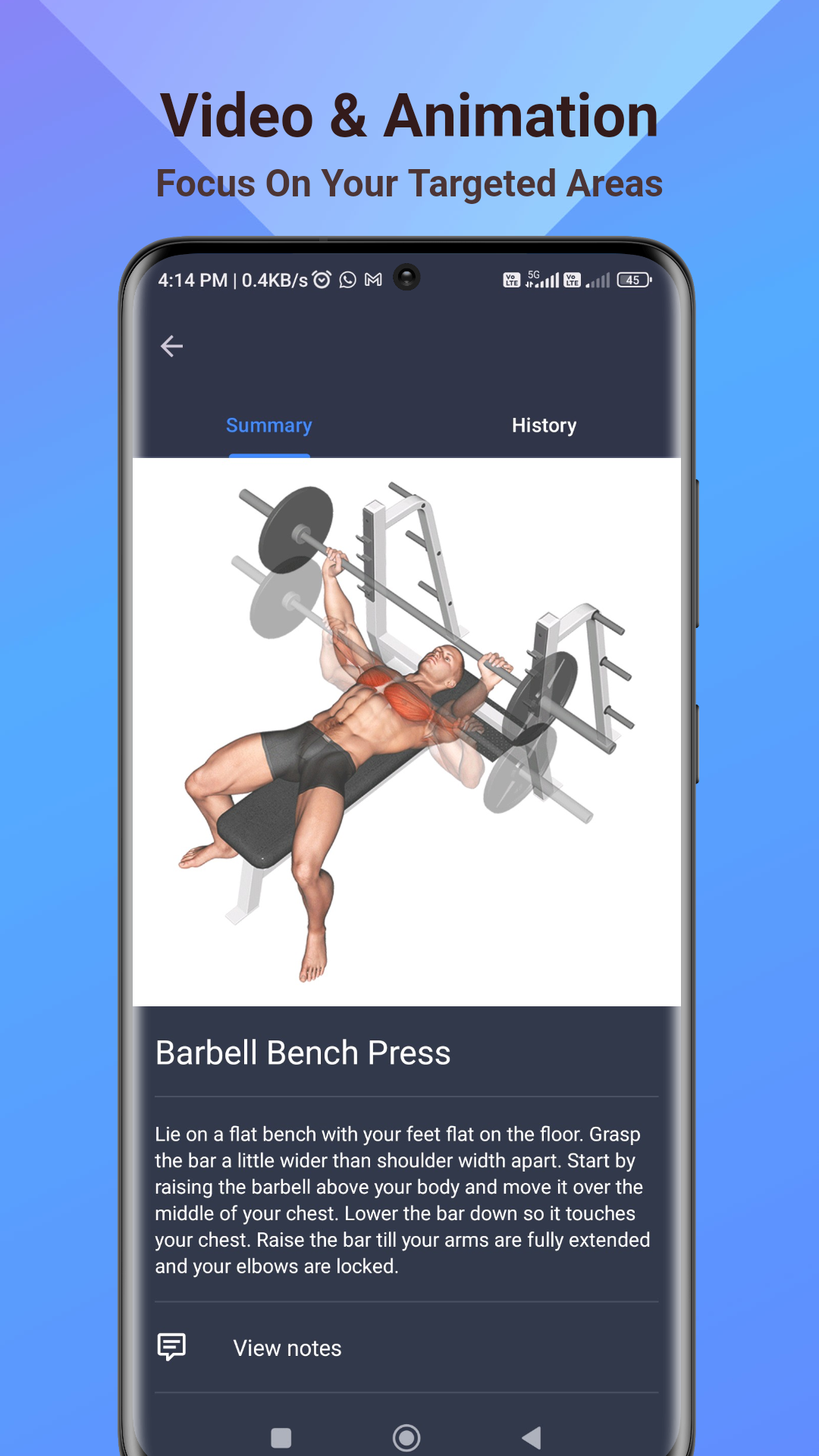 Aperçu 1 de l'application Fit Workout Pro - AI Trainer