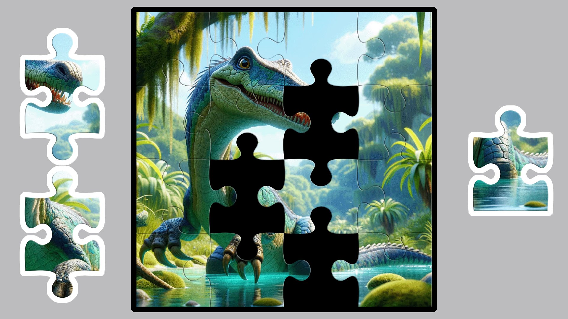 Capture d'écran de gameplay 5 de Dino Puzzle for Kids