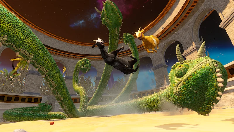 Capture d'écran 4 du jeu Goat Simulator 3 - Multiverse
