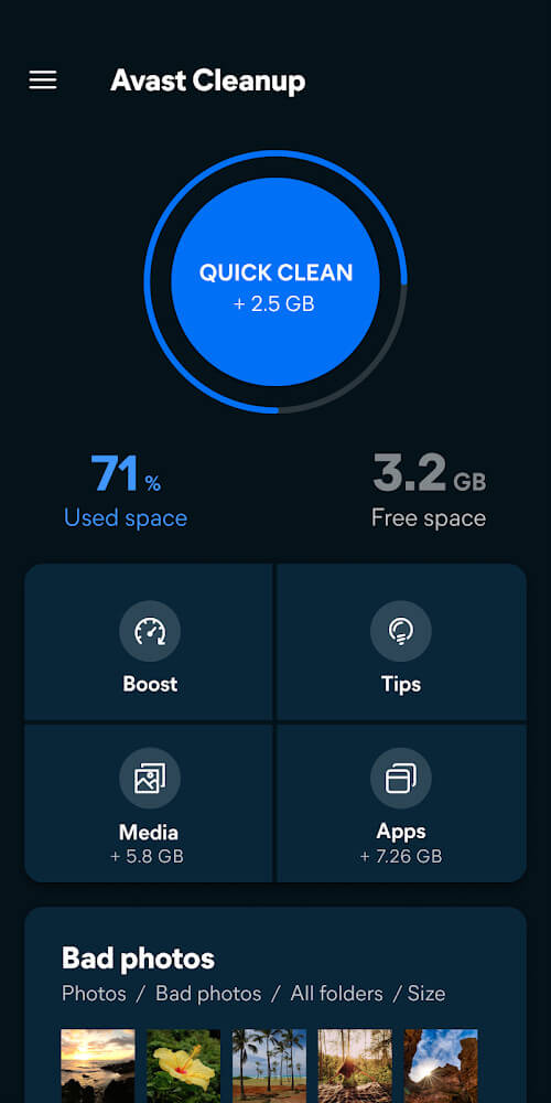 Avast Cleanup tangkapan layar dalam aplikasi 2