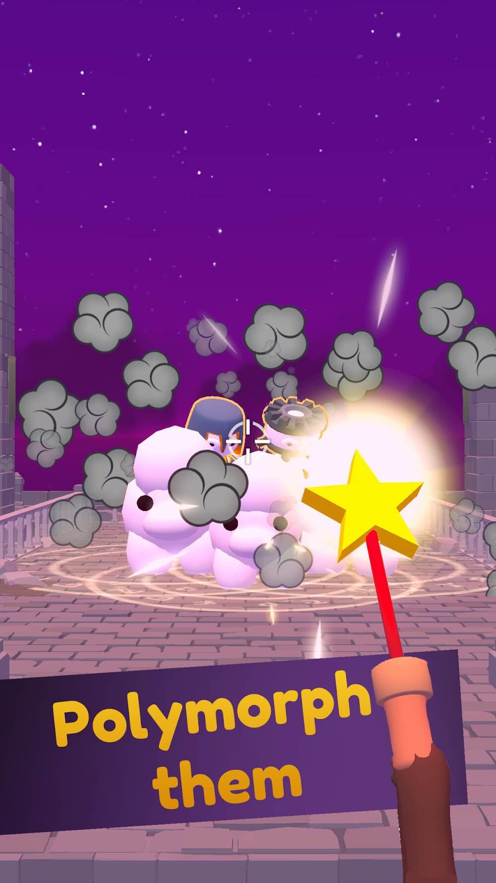 Capture d'écran du gameplay de Crazy Gun Inventor 3